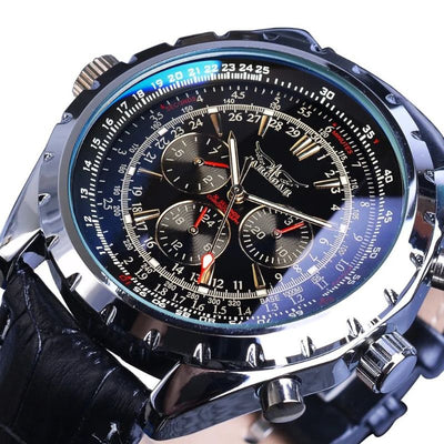 Mechanische Militär Herren Armbanduhr