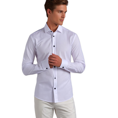 Elegantes Herren Stretch-Hemd mit Komfortpassform
