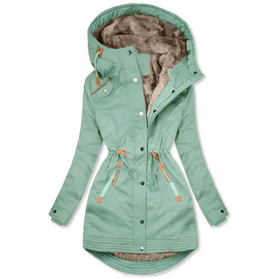 Kuschelige & Wetterfeste Damen Parkajacke