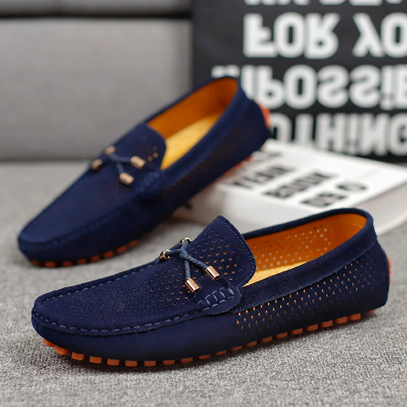 Atmungsaktive Herren Lederschuhe