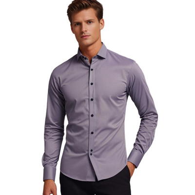 Elegantes Herren Stretch-Hemd mit Komfortpassform