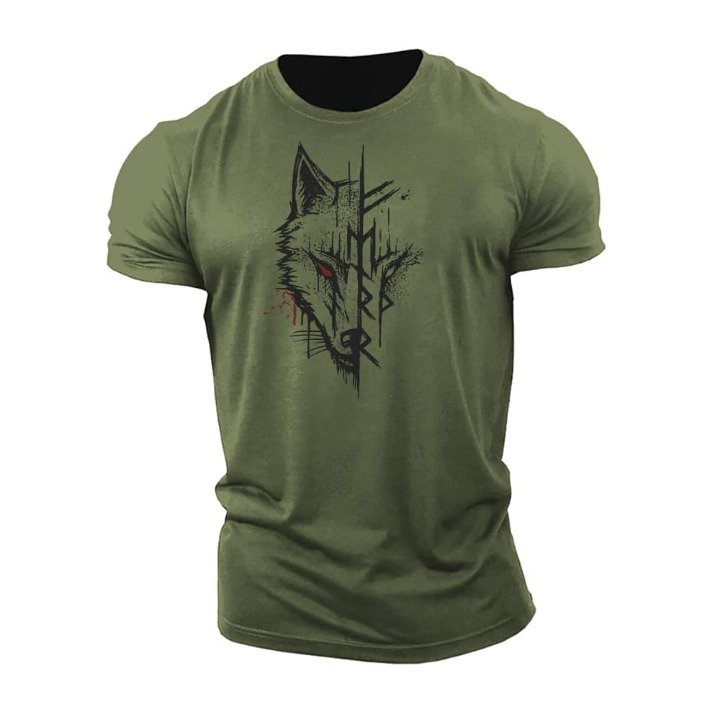 Nordischer Herren T-Shirt Kurzarm