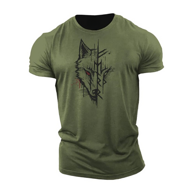 Nordischer Herren T-Shirt Kurzarm