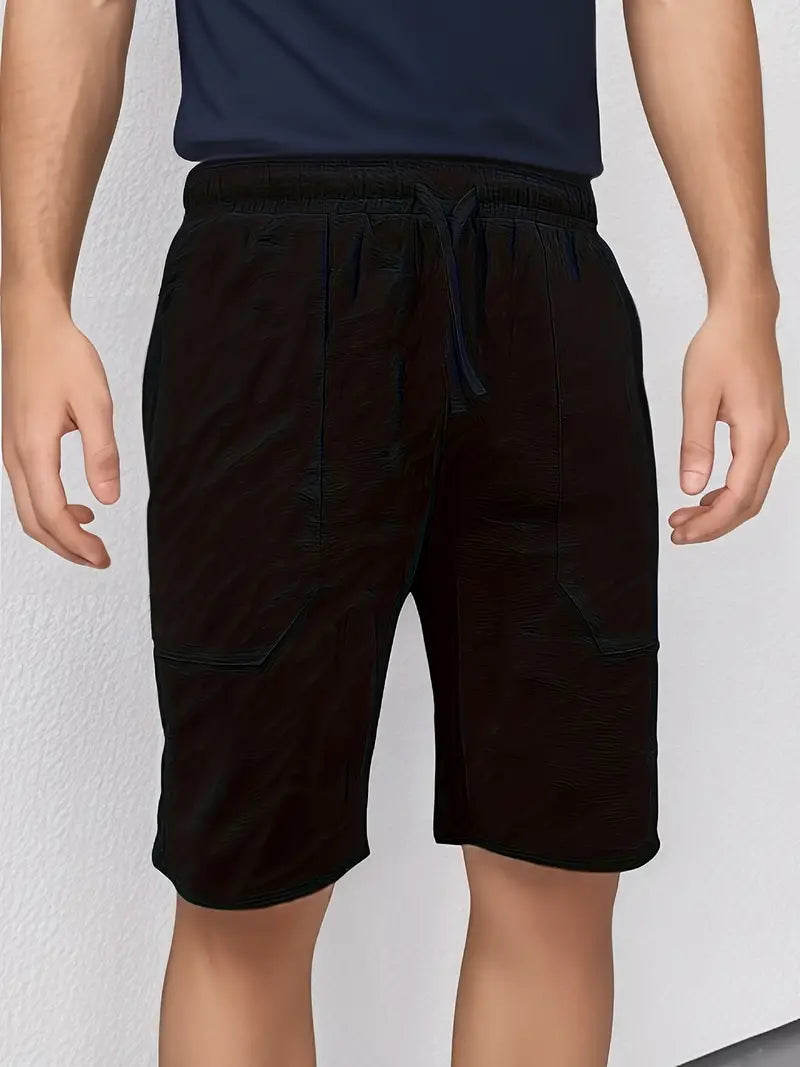 Lässige kurze Hose aus Leinen für Herren