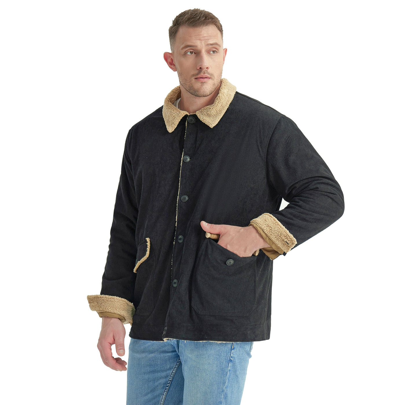 Warme Bequeme Herren Jacke