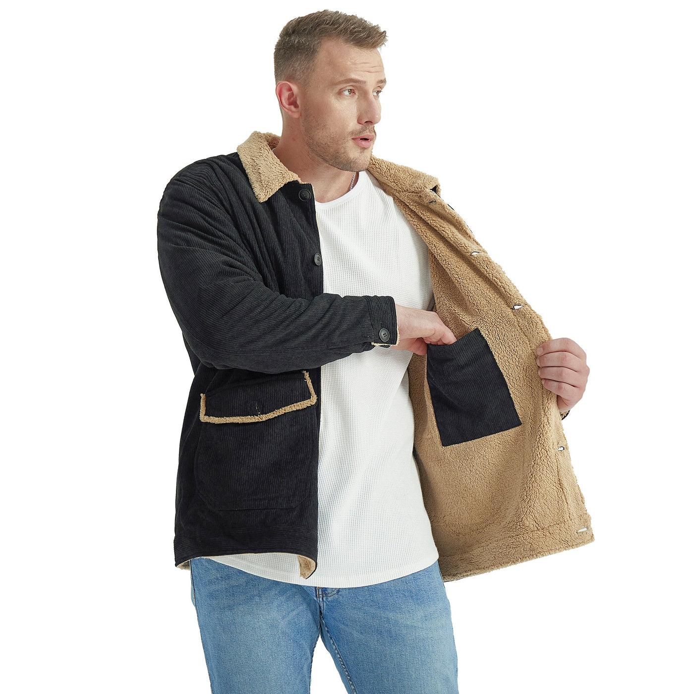 Warme Bequeme Herren Jacke