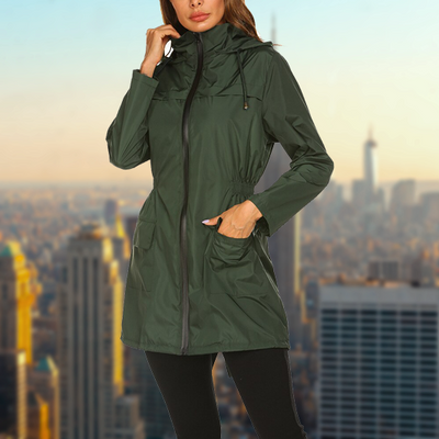 Wasserdichte Damen Outdoor Regenjacke